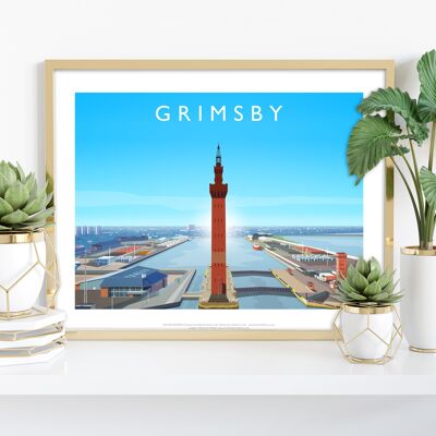 Grimsby por el artista Richard O'Neill - 11X14" Premium Art Print