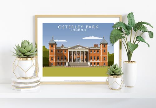 Osterley Park, London By Artist Richard O'Neill Art Print