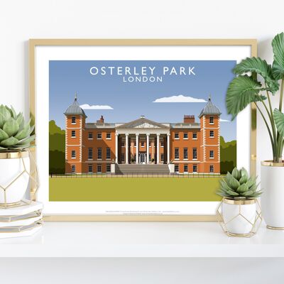 Osterley Park, Londres por el artista Richard O'Neill Lámina artística