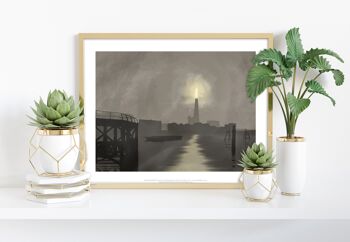 L'éclat dans le brouillard par l'artiste Richard O'Neill - Impression artistique
