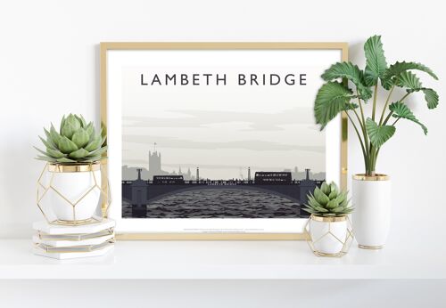 Lambeth Bridge By Artist Richard O'Neill - 11X14” Art Print