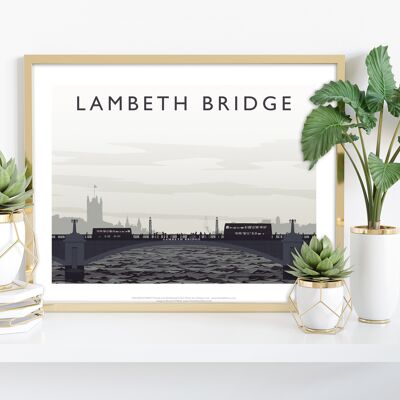 Lambeth Bridge By Artist Richard O'Neill - 11X14” Art Print