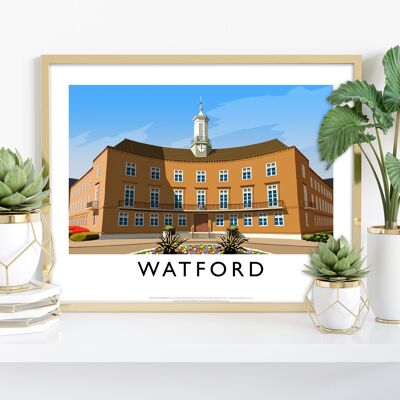 Watford By Artist Richard O'Neill - 11X14” Premium Art Print