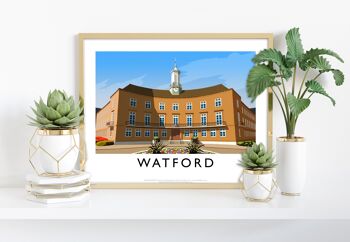 Watford par l'artiste Richard O'Neill - 11X14" Premium Art Print