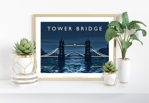 Tower Bridge By Artist Richard O'Neill - Premium Art Print