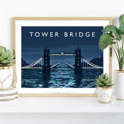 Puente de la torre por el artista Richard O'Neill - Impresión de arte premium