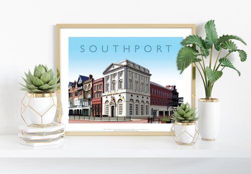 Southport By Artist Richard O'Neill - Premium Art Print