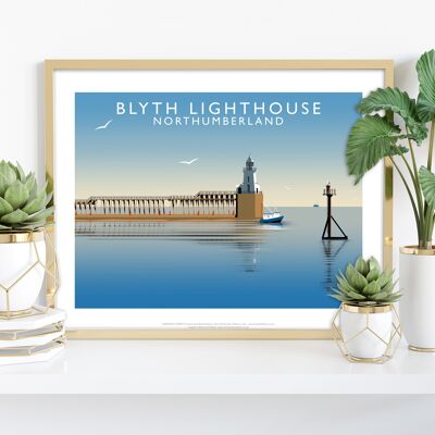 Phare de Blyth, Northumberland - Richard O'Neill Impression artistique