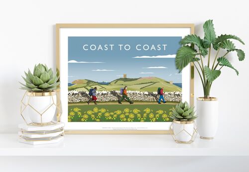 Coast To Coast By Artist Richard O'Neill - 11X14” Art Print