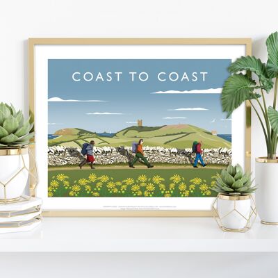 Coast To Coast By Artist Richard O'Neill - 11X14” Art Print