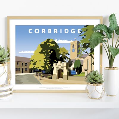 Corbridge By Artist Richard O'Neill - Premium Art Print