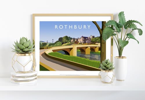 Rothbury By Artist Richard O'Neill - Premium Art Print