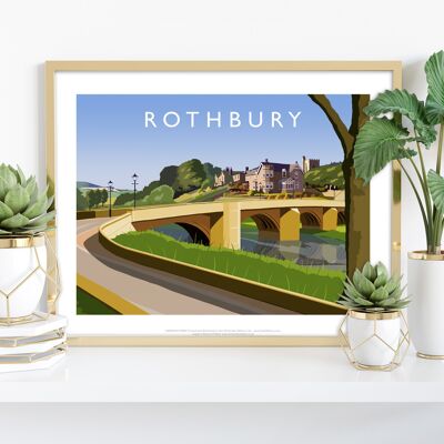 Rothbury vom Künstler Richard O'Neill – Premium-Kunstdruck