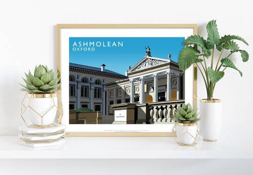 Ashmolean, Oxford By Artist Richard O'Neill - Art Print