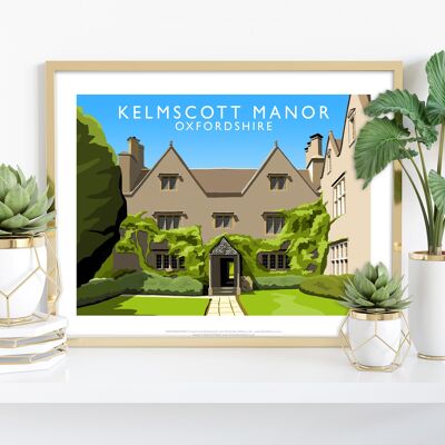 Kelmscott Manor, Oxfordshire By Richard O'Neill Art Print