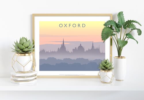 Oxford By Artist Richard O'Neill - 11X14” Premium Art Print