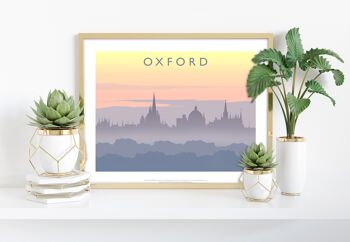 Oxford par l'artiste Richard O'Neill - 11X14" Premium Art Print