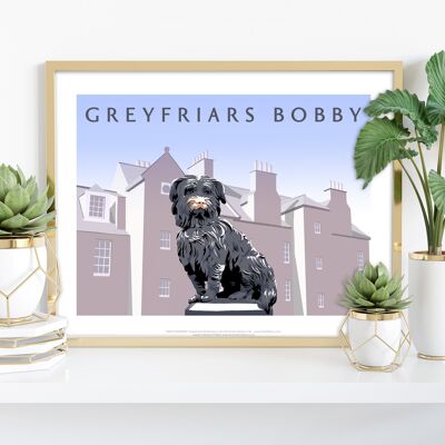 Greyfriars Bobby por el artista Richard O'Neill - Lámina artística