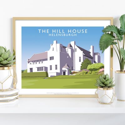 Stampa artistica di The Hill House, Helensburgh di Richard O'Neill