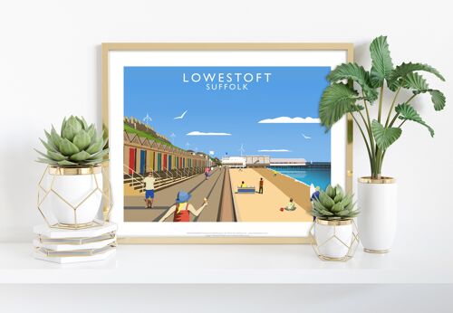 Lowestoft, Suffolk By Artist Richard O'Neill - Art Print