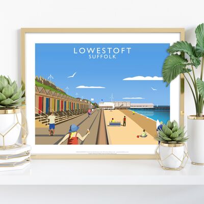 Lowestoft, Suffolk By Artist Richard O'Neill - Art Print