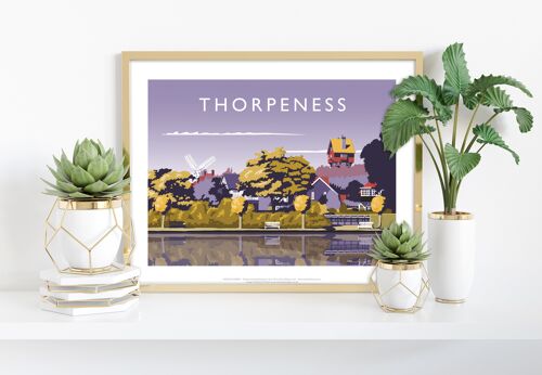 Thorpeness By Artist Richard O'Neill - Premium Art Print