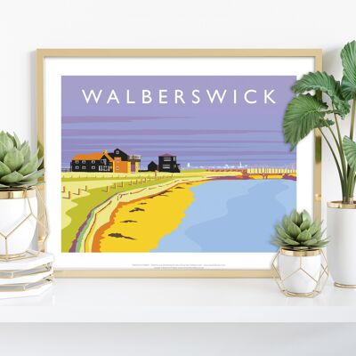 Walberswick por el artista Richard O'Neill - Impresión de arte premium