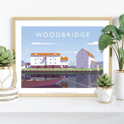 Woodbridge por el artista Richard O'Neill - Impresión de arte premium