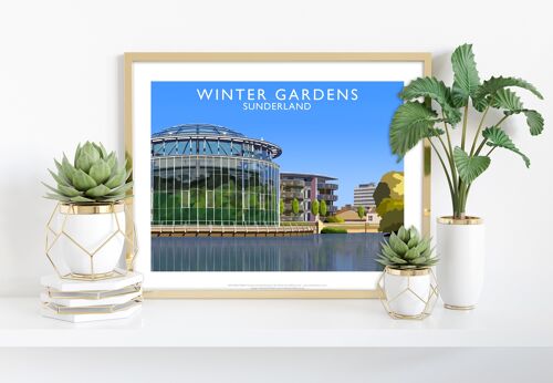 Winter Gardens, Sunderland By Richard O'Neill Art Print