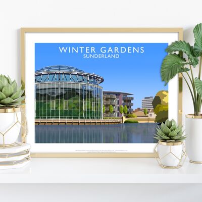Winter Gardens, Sunderland di Richard O'Neill Art Print