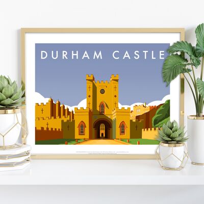 Durham Castle By Artist Richard O'Neill - Premium Art Print