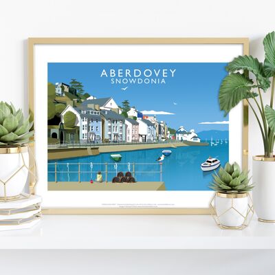 Aberdovey, Snowdonia von Künstler Richard O'Neill - Kunstdruck