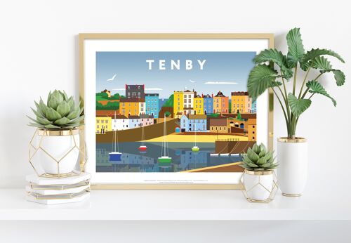 Tenby - 11X14” Premium Art Print