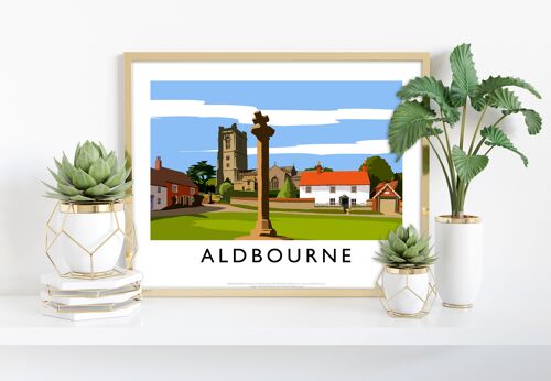 Aldbourne By Artist Richard O'Neill - Premium Art Print