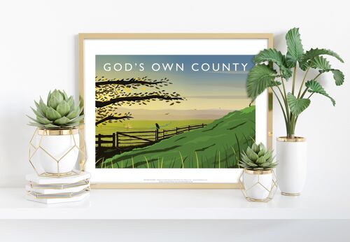 God's Own County By Artist Richard O'Neill - Art Print