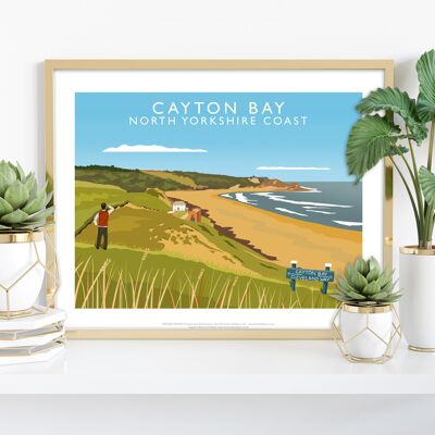 Cayton Bay, North Yorkshire Coast - Art Print