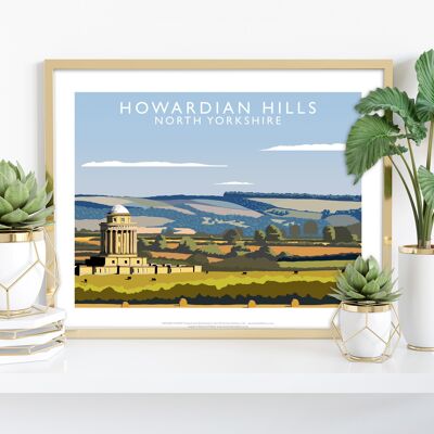 Colinas de Howardian, Yorkshire del Norte -Richard O'Neill Lámina artística