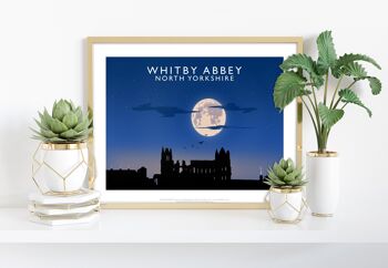 Abbaye de Whitby, North Yorkshire par Richard O'Neill Impression artistique