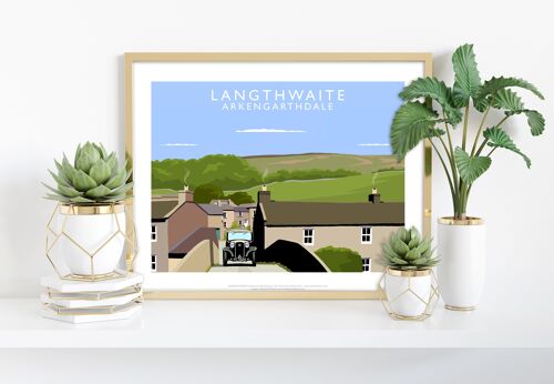 Langthwaite, Arkengarthdale By Richard O'Neill Art Print