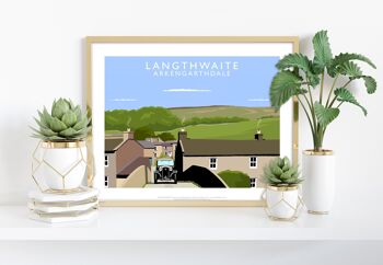 Langthwaite, Arkengarthdale par Richard O'Neill Impression artistique