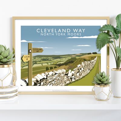 Cleveland Way, North York Moors - Richard O'Neill Art Print