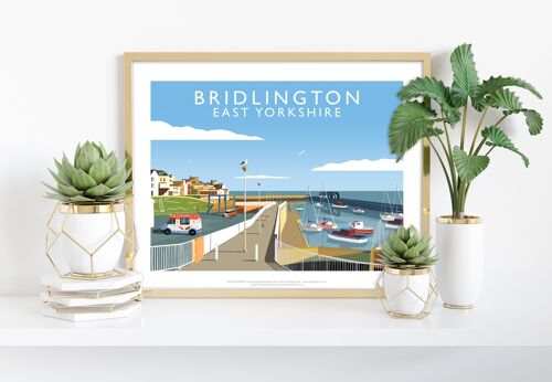 Bridlington, East Yorkshire - Richard O'Neill Art Print