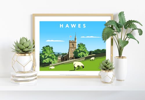 Hawes By Artist Richard O'Neill - 11X14” Premium Art Print