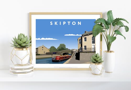 Skipton By Artist Richard O'Neill - 11X14” Premium Art Print