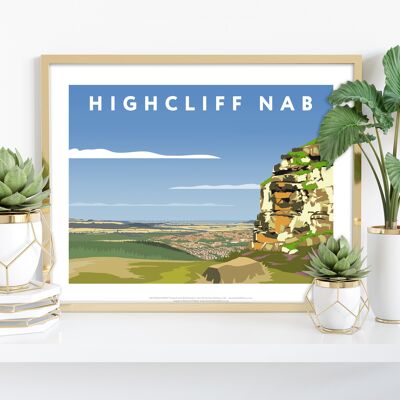 Highcliff Nab By Artist Richard O'Neill - Premium Art Print