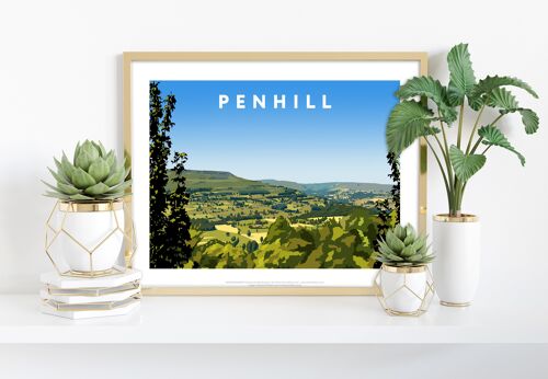 Penhill By Artist Richard O'Neill - 11X14” Premium Art Print