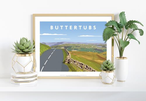 Buttertubs By Artist Richard O'Neill - Premium Art Print