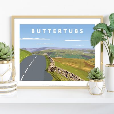 Buttertubs By Artist Richard O'Neill - Premium Art Print