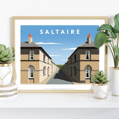 Saltaire By Artist Richard O'Neill - Premium Art Print