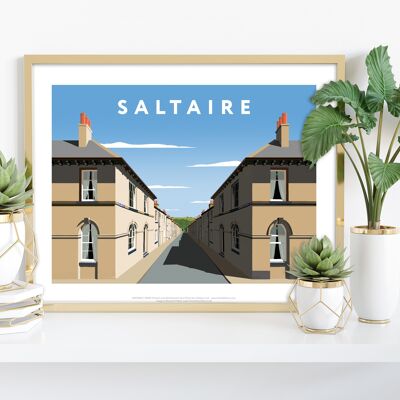 Saltaire By Artist Richard O'Neill - Premium Art Print